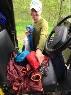Brian, packing up and amused with it all
